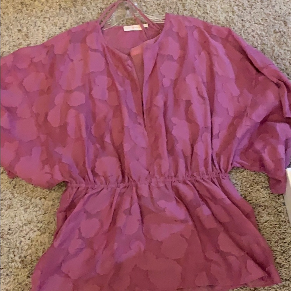 Tory Burch two piece blouse